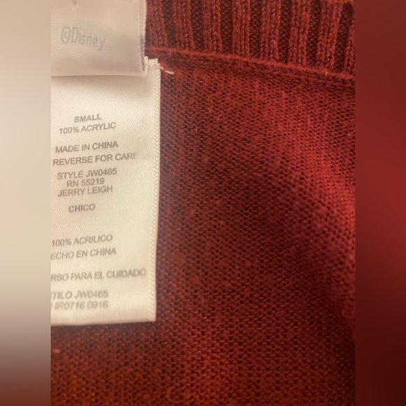 DISNEY MINNIE MOUSE SWEATER SMALL - Picture 5 of 5